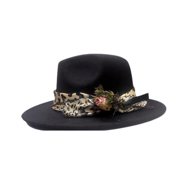 Customized Fedora with Silk Ribbon gift for her main image 4